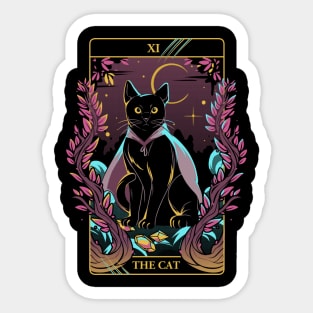 Tarot cat Sticker